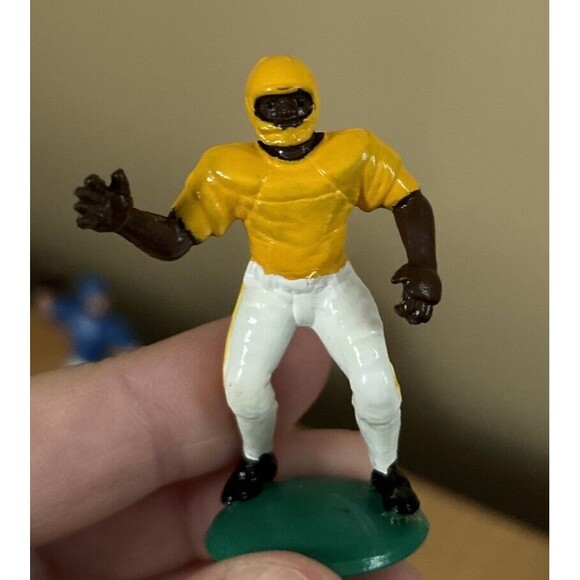 Deco Pac Football Cake Cupcake Topper Set Players Goals FootBall Preowned - Picture 5 of 6